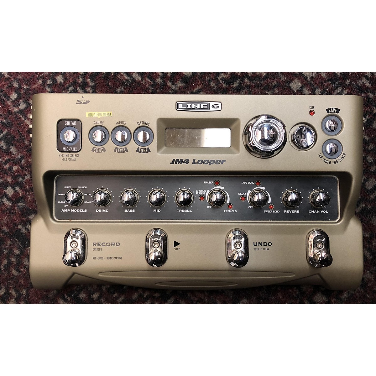 Used Line 6 JM4 Looper Pedal Pedal Guitar Center