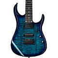 Sterling by Music Man JP157D John Petrucci Signature With DiMarzio Pickups 7-String Electric Guitar Cerulean Paradise