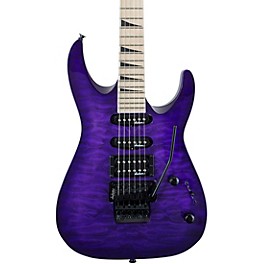 Open Box Jackson JS34Q Dinky DKAM Electric Guitar Level 1 Transparent Purple