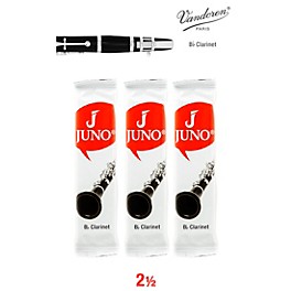 Vandoren JUNO Bb Clarinet, 3 Reed Card