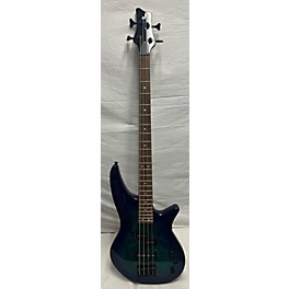 Used Jackson Jackson JS Series Spectra Bass JS2P Blue Burst Electric Bass Guitar