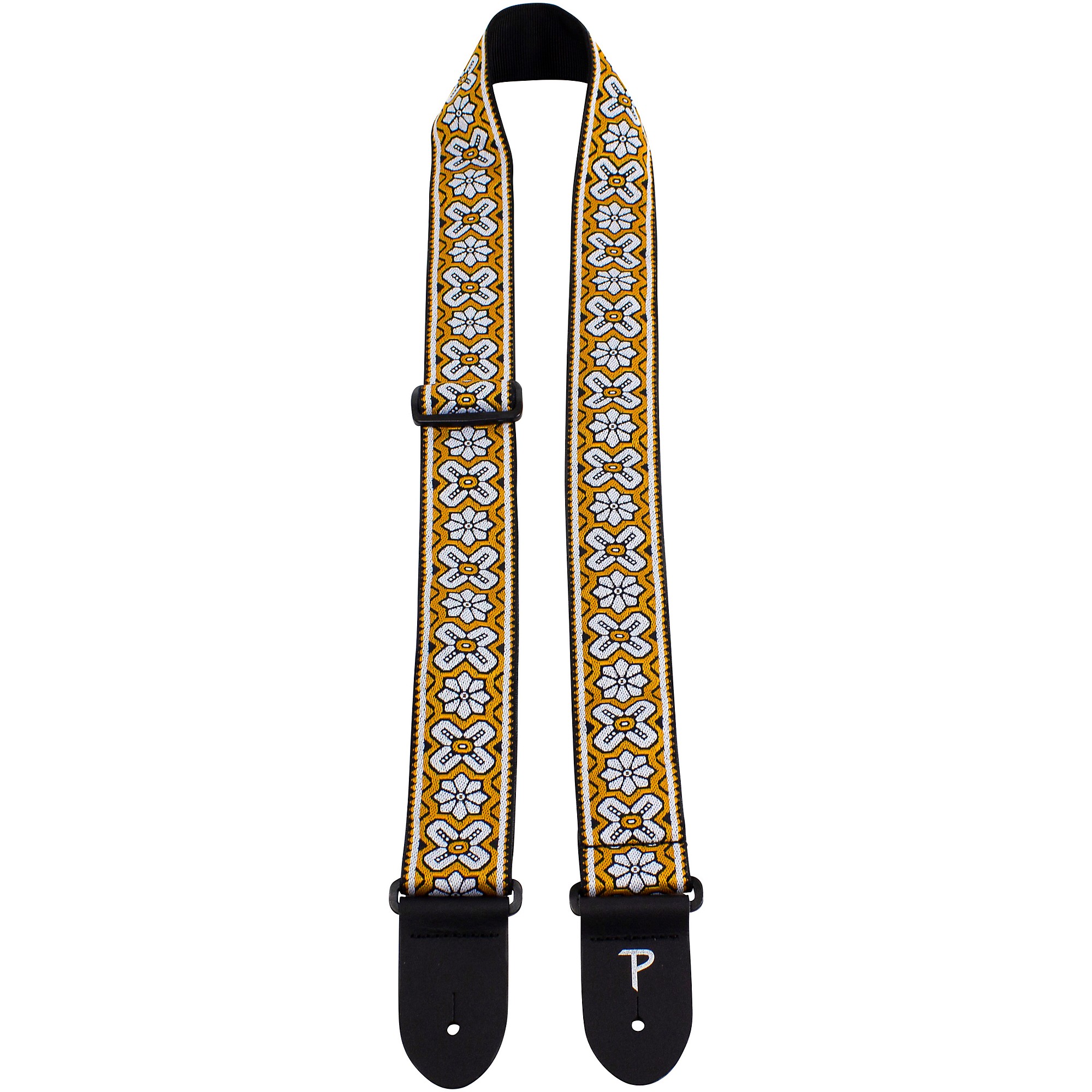 Perri's Jacquard Guitar Strap Yellow 2 in. Guitar Center