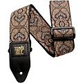 Ernie Ball Jacquard Polypro Guitar Strap - Gold & Black Paisley