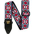 Ernie Ball Jacquard Polypro Guitar Strap Taos Fire Red