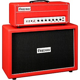 Friedman Jake E Lee Signature 50W Tube Guitar Amp Head and 2X12 Cabinet Stack