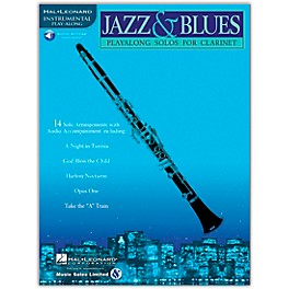 Hal Leonard Jazz & Blues Playalong Solos for Clarinet (Book/Online Audio)