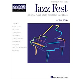 Hal Leonard Jazz Fest Intermediate Level Hal Leonard Student Piano Library by Bill Boyd