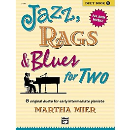 Alfred Jazz Rags & Blues for Two Book 1
