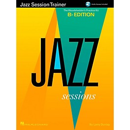Hal Leonard Jazz Session Trainer - The Woodshedder's Practice Kit  B-Flat Edition (Book/Online Audio)