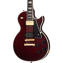 Blemished Epiphone Jerry Cantrell "Wino" Les Paul Custom Electric Guitar Level 2 Wine Red 197881110062