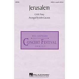 Hal Leonard Jerusalem SATB DV A Cappella arranged by John Cacavas