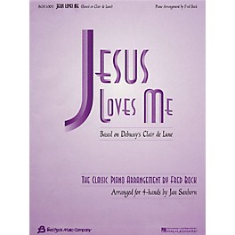 Fred Bock Music Jesus Loves Me (arr. Fred Bock/Jan Sanborn for 4-hand duet) Fred Bock Publications Series