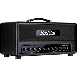 Open Box Bad Cat Jet Black 38W Tube Guitar Amp Head Level 1 Black