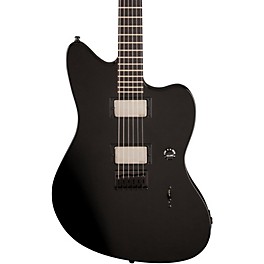 Blemished Fender Jim Root Jazzmaster Electric Guitar Level 2 Satin Black 197881096090