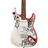 Jimi Hendrix Monterey Stratocaster Electric Guitar Custom Graphic