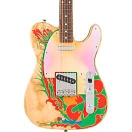 Blemished Fender Jimmy Page Telecaster Electric Guitar Level 2 Natural 197881072599