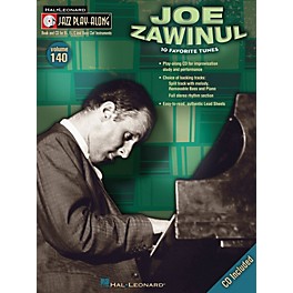 Hal Leonard Joe Zawinul (Jazz Play-Along Volume 140) Jazz Play Along Series Softcover with CD by Joe Zawinul