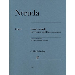 G. Henle Verlag Johann Baptist Georg Neruda - Sonata in A min for Violin and Basso Continuo Henle Music Edited by Gerlach