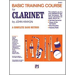 Alfred John Kinyon's Basic Training Course Book 2 Clarinet
