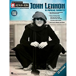 Hal Leonard John Lennon - Jazz Play-Along Volume 189 (Book/CD)