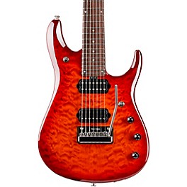 Ernie Ball Music Man John Petrucci 7 JP7 Quilt Maple Top Rosewood Fingerboard Electric Guitar