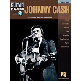 Hal Leonard Johnny Cash - Guitar Play-Along Volume 115 (Book/CD)