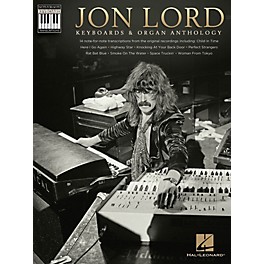 Hal Leonard Jon Lord - Keyboards & Organ Anthology Keyboard Recorded Versions Series Softcover Performed by Jon Lord