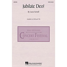 Hal Leonard Jubilate Deo! TTB Composed by Laura Farnell