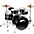 Sound Percussion Labs Junior Kicker 5-Piece Drum Set Black