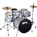 Sound Percussion Labs Junior Kicker 5-Piece Drum Set Metallic Silver