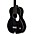 Orangewood Juniper Rubber Bridge Parlor Acoustic-Electric Guitar Black
