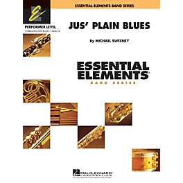 Hal Leonard Jus' Plain Blues Concert Band Level .5 to 1 Composed by Michael Sweeney