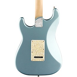 Open Box Fender American Elite Stratocaster Ebony Fingerboard Electric Guitar Level 2 Satin Ice Blue Metallic 190839806550