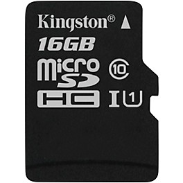 Kingston microSDHC/microSDXC Class 10 UHS-I Card 16 GB