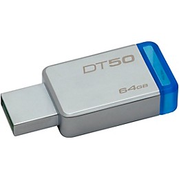 Kingston DataTraveler 50 Flash Drive 64 GB