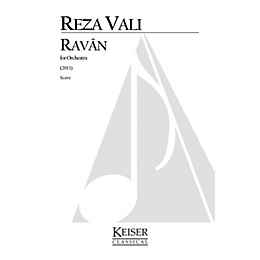 Lauren Keiser Music Publishing Ravan for Orchestra (Full Score) LKM Music Series by Reza Vali