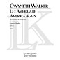Lauren Keiser Music Publishing Let America Be America Again (Orchestra and Narrator, Full Score) LKM Music Series by Gwyneth Walker thumbnail