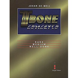 Amstel Music T-Bone Concerto (Solo with Piano Reduction) Concert Band Level 5-6 Composed by Johan de Meij