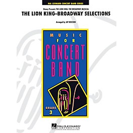 Hal Leonard The Lion King-the Musical Full Score Concert Band