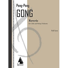 Lauren Keiser Music Publishing Reverie for Cello and String Orchestra - Score LKM Music Series Softcover by Peng Peng Gong
