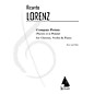 Lauren Keiser Music Publishing Compass Points (Puentos en la Brujula) for Clarinet, Violin, and Pa - Sc/pts LKM Music by Ricardo Lorenz thumbnail