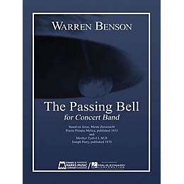Edward B. Marks Music Company The Passing Bell Concert Band Level 5 Composed by Warren Benson