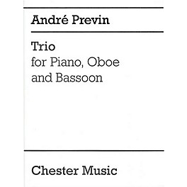 Chester Music Trio for Piano, Oboe and Bassoon Music Sales America Series by André Previn