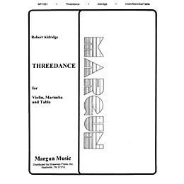 Margun Music Threedance Shawnee Press Series by Robert Aldridge