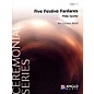 Anglo Music Press Five Festive Fanfares (Grade 4 - Score Only) Concert Band Level 4 Composed by Philip Sparke thumbnail