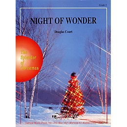 Curnow Music Night of Wonder (Grade 2 - Score Only) Concert Band Arranged by Douglas Court