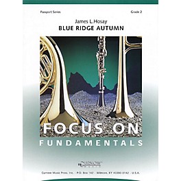 Curnow Music Blue Ridge Autumn (Grade 2 - Score Only) Concert Band Level 2 Composed by James L Hosay