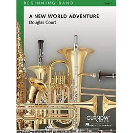 Curnow Music A New World Adventure (Grade 0.5 - Score Only) Concert Band Level 1 Composed by Douglas Court