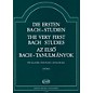 Editio Musica Budapest Very First Bach Studies-pno EMB Series by Johan Sebastian Bach thumbnail