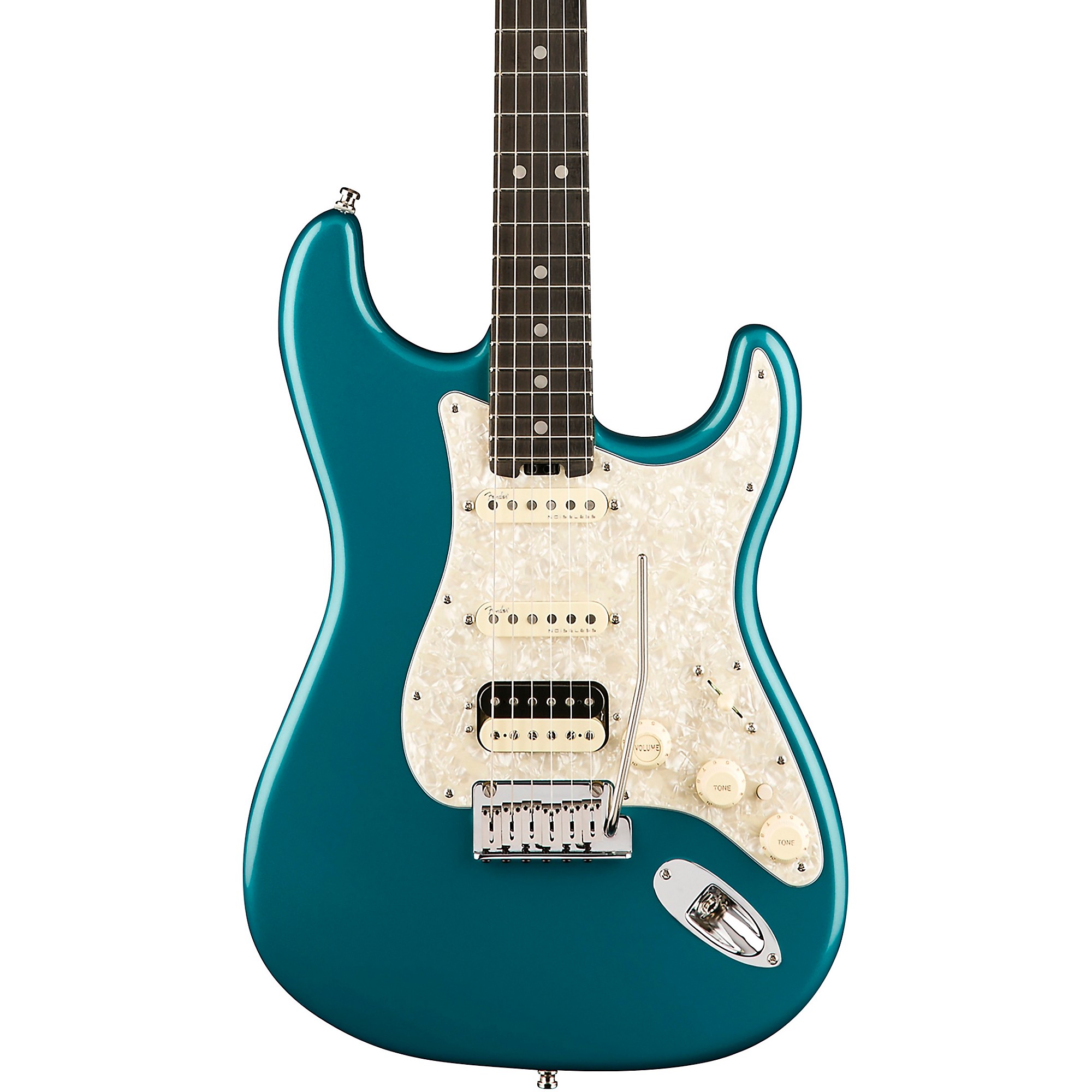 Fender American Elite Stratocaster HSS Shawbucker Ebony
